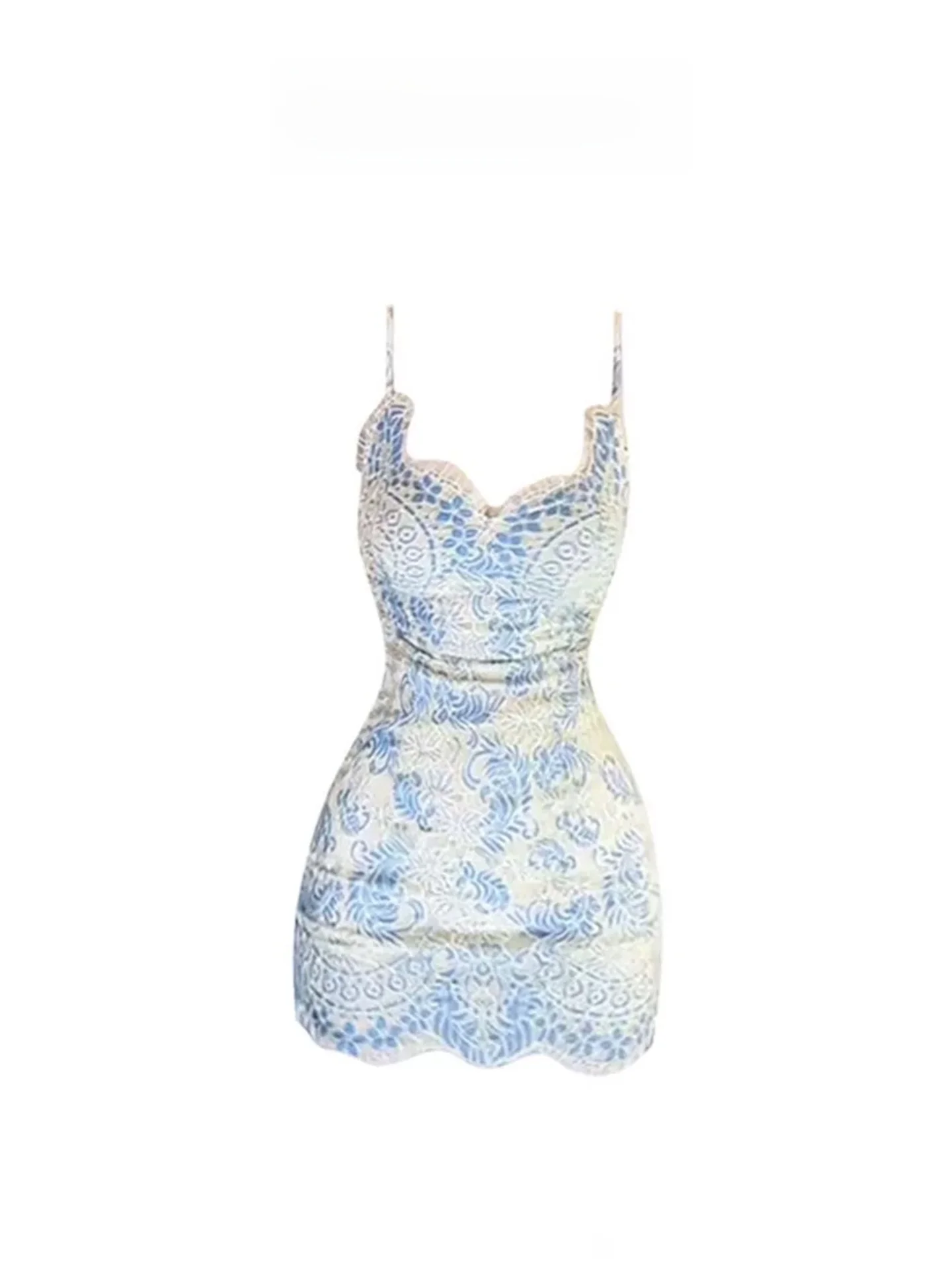 Sexy alça de renda dr feminino fino ajuste ort saia verão facionable senhora sle plus size casual v-ne scela dr