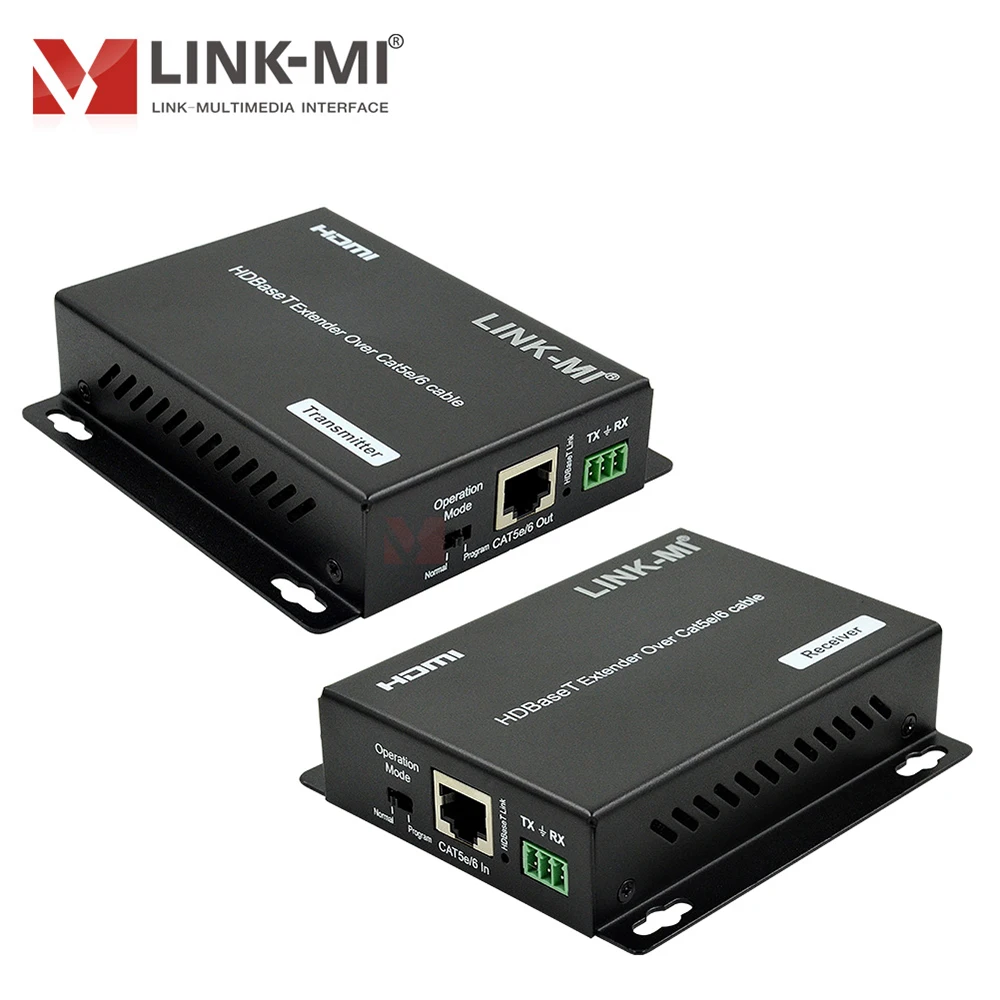 

4K 70M HDMI HD-Base-T Extender Over Cat5e/6 Support 3D, RS232, Bi-directional Wide Band IR, CEC, POC
