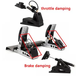 For FANATEC CSL Pedal Simulated racing Modification Pedal Brake Throttle Adjustable Damping Kit
