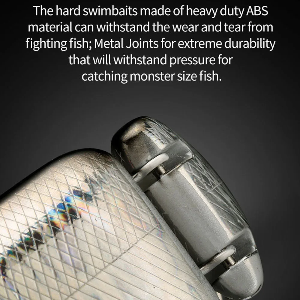 JOHNCOO Señuelo Swimbait Duro 135/160mm Articulado para Depredadores - imagen 5