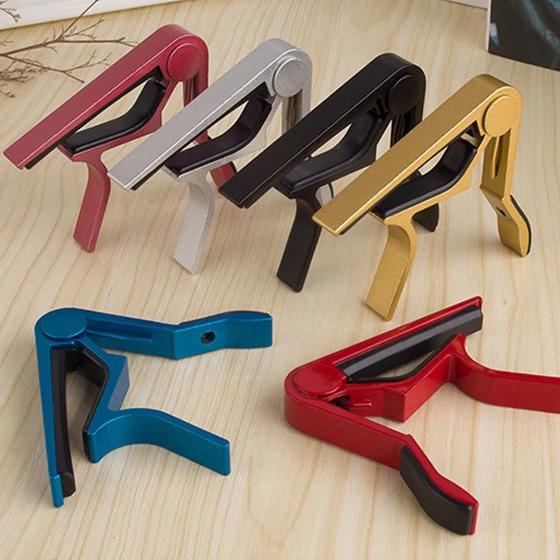 Guitar Capo Storage Hooks Bronze Guitar Strings Scale Sticker Box Packaged Mixed Thickness Pick Guitar Bass Ukulele Supplies ZYF