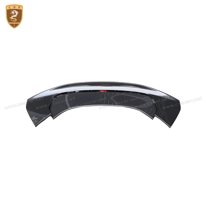 Car Rear Trunk Spoiler For Ferrari SF90 OEM Style Modification Replacement Bodykit Car Boot Lip Lid Rear Trunk Wing Spoiler