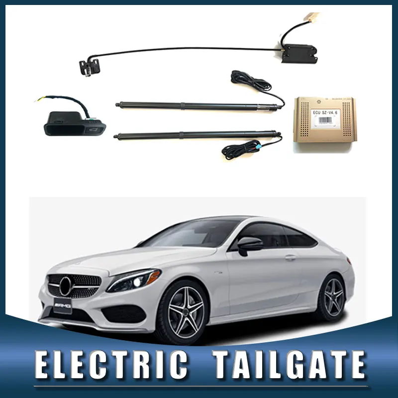 For Benz C Coupe Trunk installation and Electric trunk lid variant automatic start electric tailgate tow bar