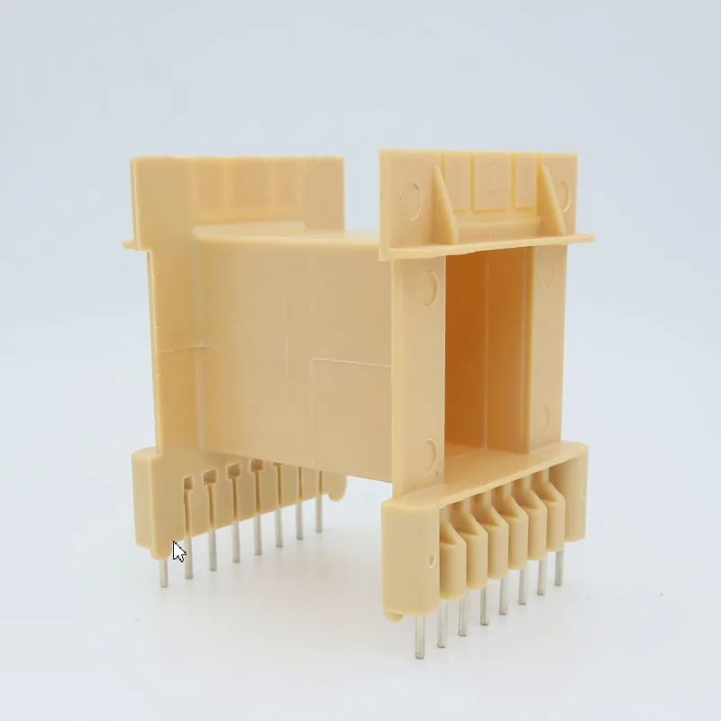 EE65 Transformer Yellow White Bobbin  Frame PC40 EE65/65/27A Ferrite Core