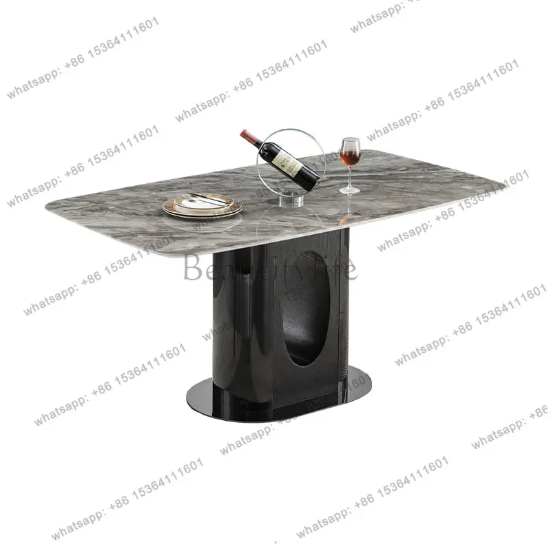 

FGRestaurant Современные обеденные столы Прямоугольные столы для работы в гостиной Переговоры Обеденные столы Простая металлическая мебель Обеден Стол