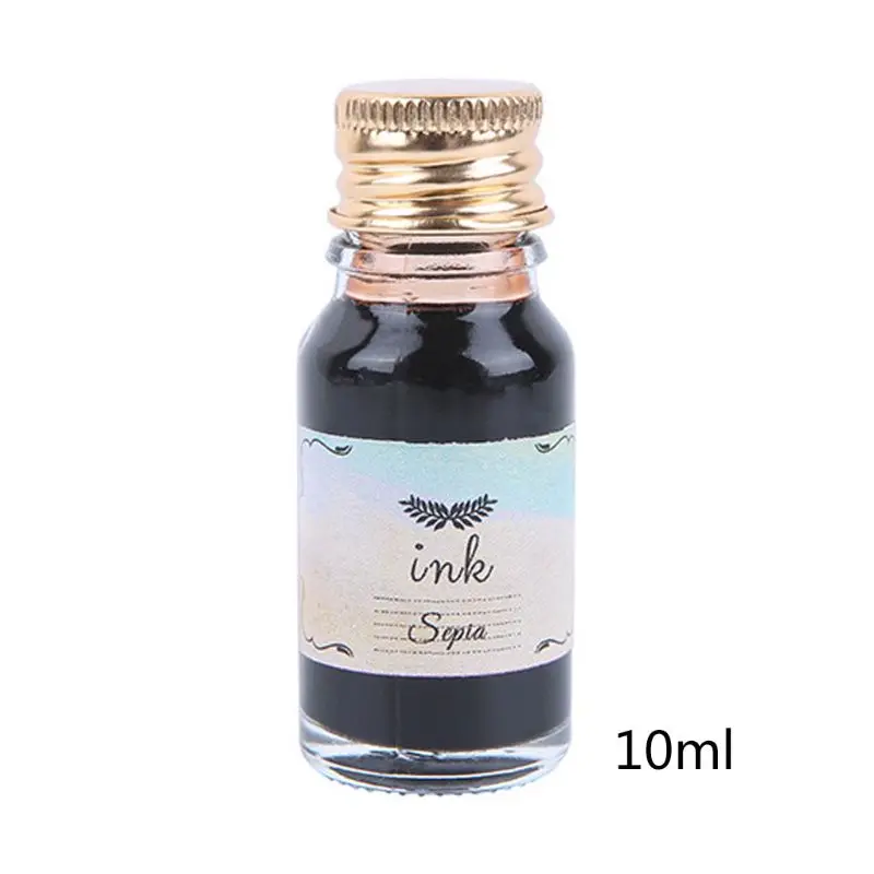 Tinta Colorida Premium Secagem Rápida Caligrafia Pen Ink Set para Desenho Iniciante