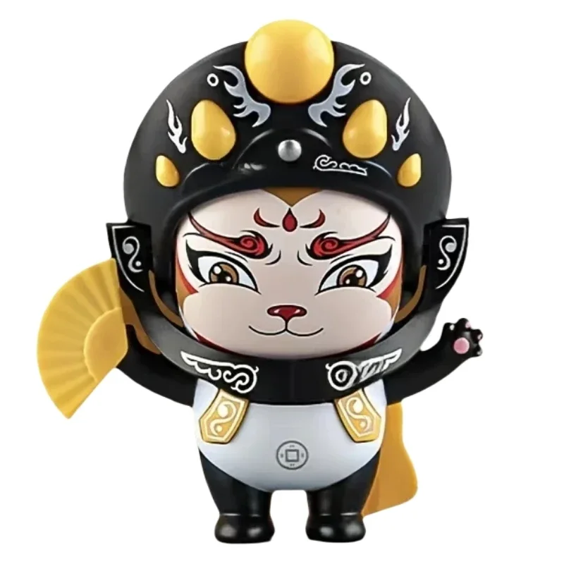 4 Kinds of Sichuan Opera Facial Face Chinese Culture Creative Doll Panda Figure Cute Novel Toy Gifts Cartoon Interactive Dolls