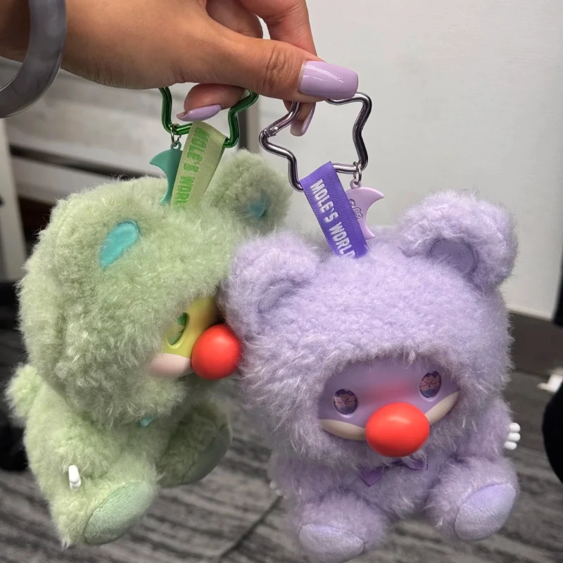 Boîte aveugle en vinyle Mole Manor, originale et authentique, série ours chérie, poupée de jeu tendance, jouet périphérie, cadeau