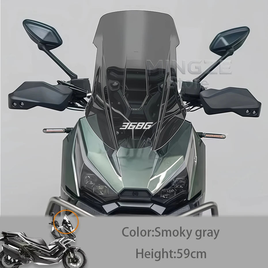 Motorcycle windshield windshield wind deflector protective cover For ZONTES 368G 368 G 368-G Windshield modification accessories image 3
