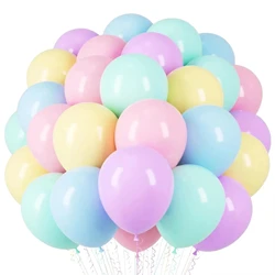 20PCs Mixed Colors Macaron Theme Balloons Pastel Rainbow Balloons Suitable for Wedding Birthday Baby Shower Party Decorations