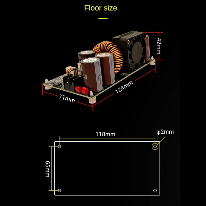 Imagem -06 - Cnc Step-down dc Power Supply Tensão Ajustável e Tensão Constante Módulo de Corrente Constante 1430w Zk6522c