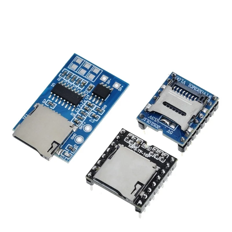 WTV020 GPD2846A Mini MP3 Player Module TF Card MP3 Sound Module Voice Module For Arduino GM Power Supply Module