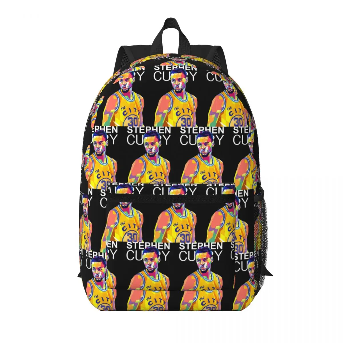 Stephen Curry Student Backpack School Bag Hiking Travel Daypack for Men Women Bookbag Shoulder Bags