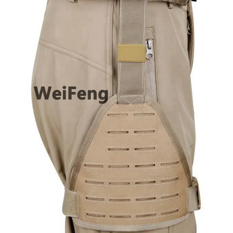 Tactical Drop Leg Platform Molle Rig Gun Holster Magazine Pouch Platform Hunting Thigh Rig Panel Universal Adjustable Belt Strap