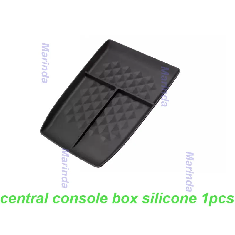 Scatola Console centrale per auto per Changan Deepal SL03 2023 scatola bracciolo ricarica Wireless Pad in Silicone Stowing accessori interni