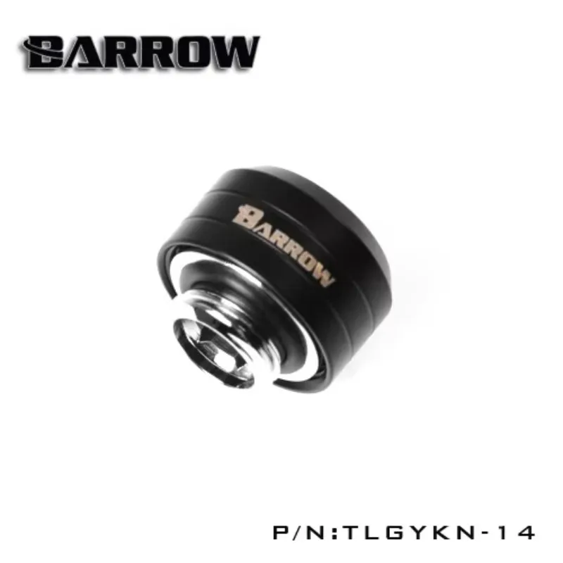 Barrow TLGYKN-14, Choice Gold Black Silver Smooth OD14mm Hard tube fitting hand compression fitting G1 / 4 '' OD14mm hard tube