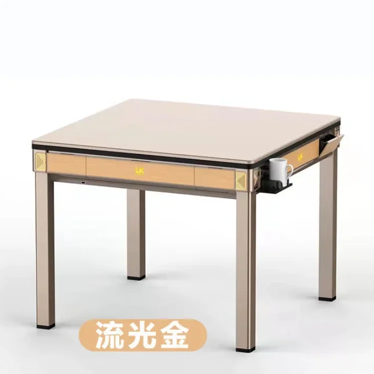 110V/220V Folding Mahjong Machine Fully Automatic Mahjong Table Sound Lightweight and Stable Sparrow Table