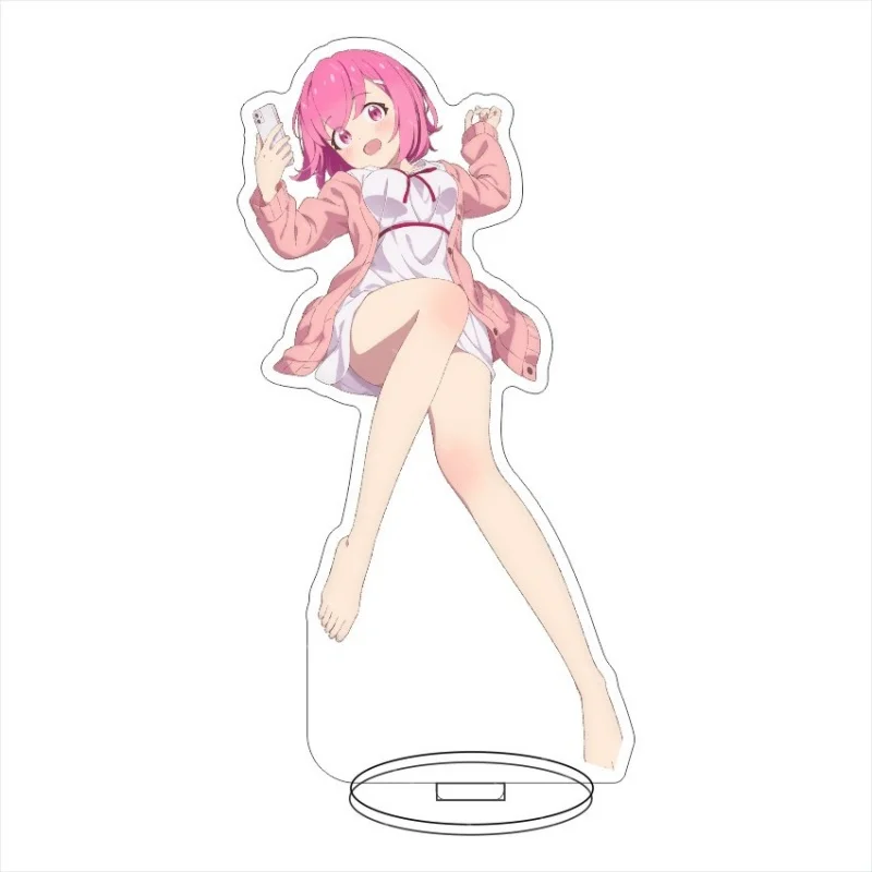 15cm Anime FX Fighter Kurumi-chan Acrylic Standing Sign Board Animation Peripheral Cartoon Character Fans Gifts Keychains
