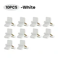 10PCS White