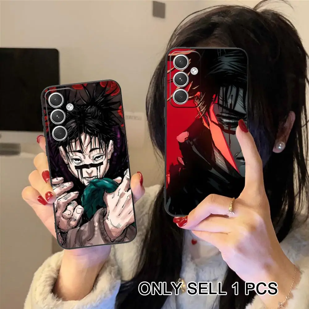 JJK Choso Phone Case for Samsung Galaxy S26 S25 S24 S23 S22 S21 S20 Note20 Plus FE Ultra Soft TPU Shockproof Cover