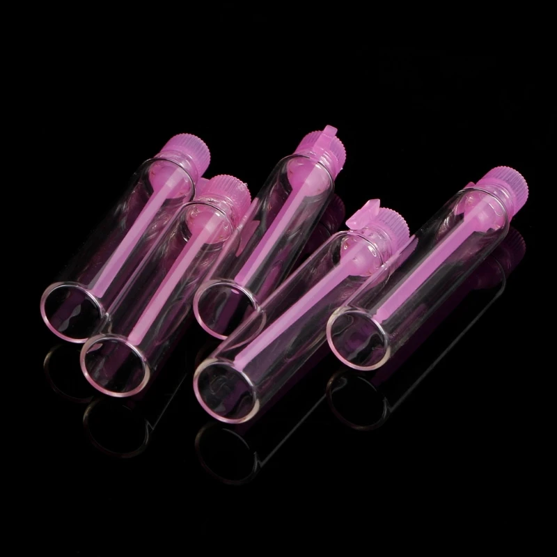 1/100 unids/lote Mini envases botellas vidrio muestra aceite esencial cosmético Dropshipping