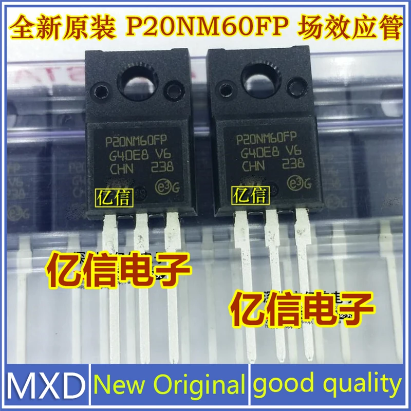 5Pcs/Lot New Original P20NM60FP STP20NM60FP TO220F FET 20A600V In Stock