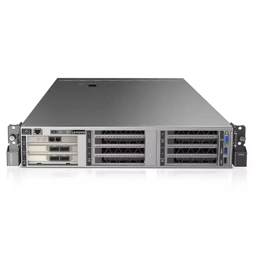 SR670 V3 2U Stock Rack Server 16GB Memory 8 GPU Datacenter Ready Server