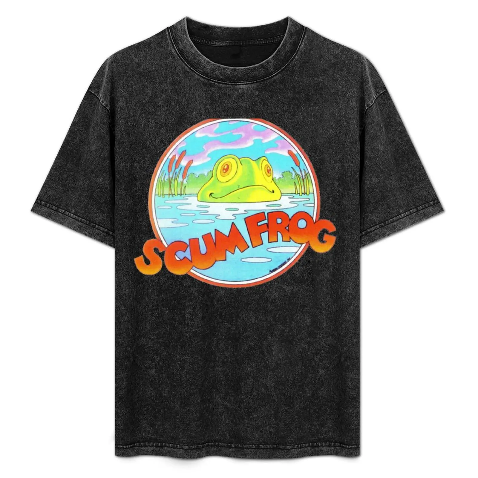 Scum Frog Lure Bait T-Shirt Quick Dry Sports Short Sleeve Tee