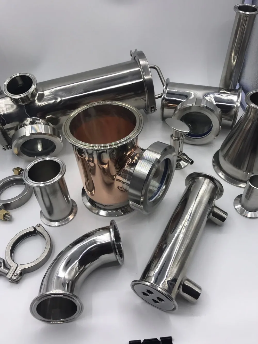 Column Stainless Steel Flute Still Distillation Column Vodka Whiskey Gin Making