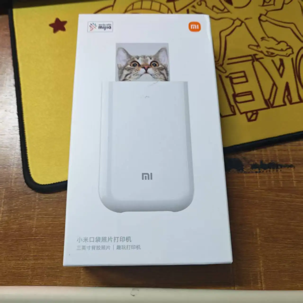Original Xiaomi Mijia Portable Pocket Photo Printer Wireless Bluetooth Thermal Print AR Video Mijia ZINK Self-adhesive Color