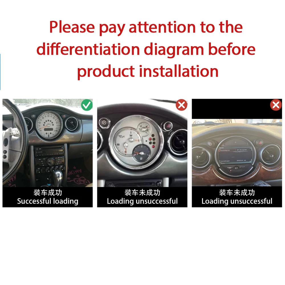 راديو السيارة لسيارات BMW Mini Cooper S R50 R52 R53 2004 -2007 أندرويد مشغل فيديو تلقائي Carplay مشغل وسائط متعددة 4G وحدة رأس 2din DVD