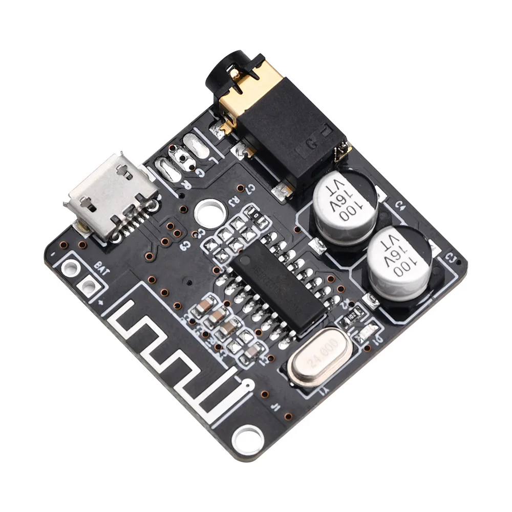 VHM-314 Wireless Stereo Music Module Audio Aux Bluetooth-Compatible 4.1/5.0 MP3 Decoding Player Board Type-C Micro USB 5V Power