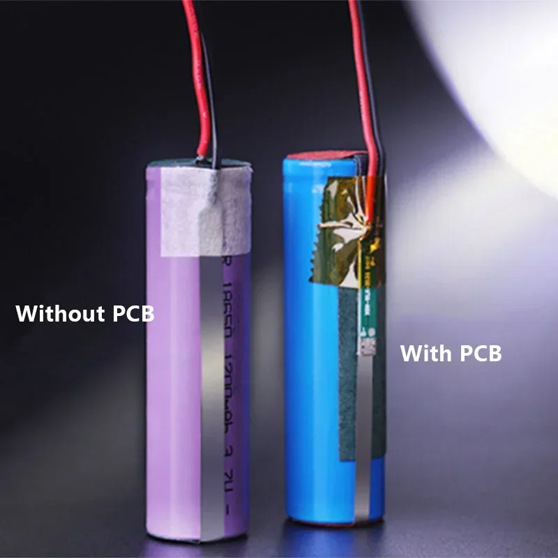 3.7V 3500mAh แบตเตอรี่ชาร์จ 18650 1S เหมาะสําหรับลําโพงไฟฉุกเฉินพร้อม XH2.54-2P ปลั๊ก