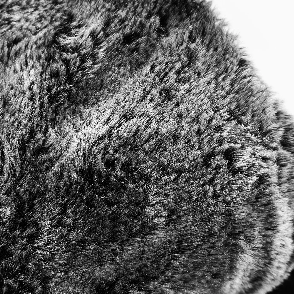 Extreme Cold Thermal Bonnets Hats Winter Warm Thicken Faux Fur Bomber Hat Men Dad\'s Earflap Mask Snow Ski Soft Plush Gorro Cap