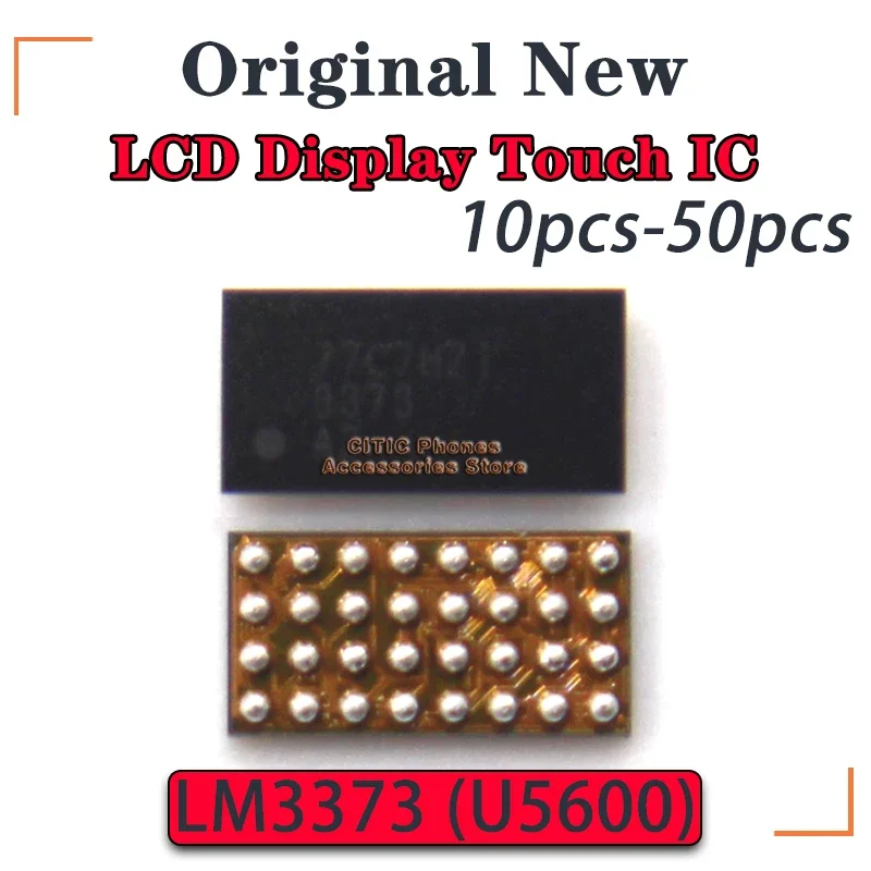 

10-50pcs New Original LM3373A1YKA LM3373A1 LM3373 3373 A2 U5600 For iPhone X Xs XS Max LCD Display Touch IC