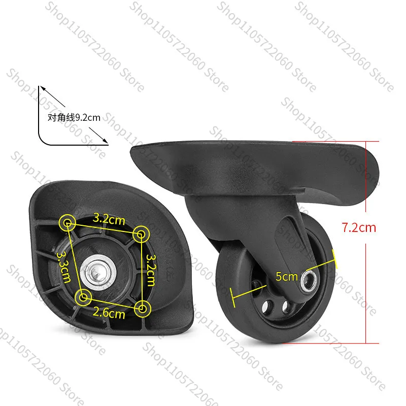 For Travel Suitcase Replacement Wheel W270# for Lojel 2908 Luggage Repair Parts