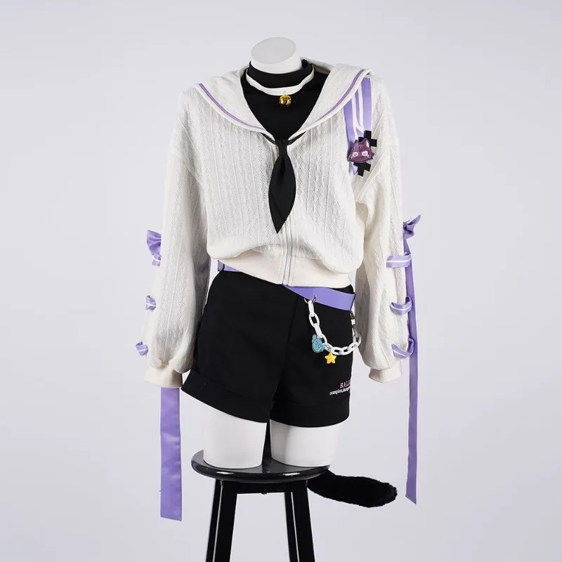 

Game Genshin Impact Wanderer Cosplay Costume Balladeer Lovely Daily Uniform Suit for Women Men Halloween Carnival Party Outfit