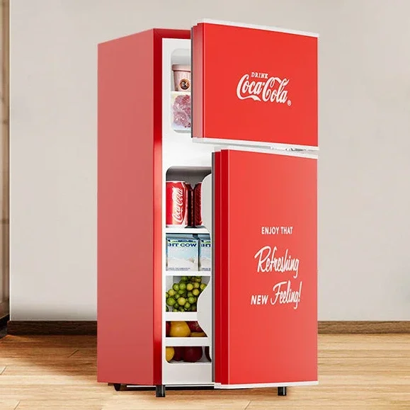 Refrigerator. Small. Mini freezer. New. Home/dormitory/rental room. Drinks frozen. Refrigeration. Energy-saving. Display cabinet