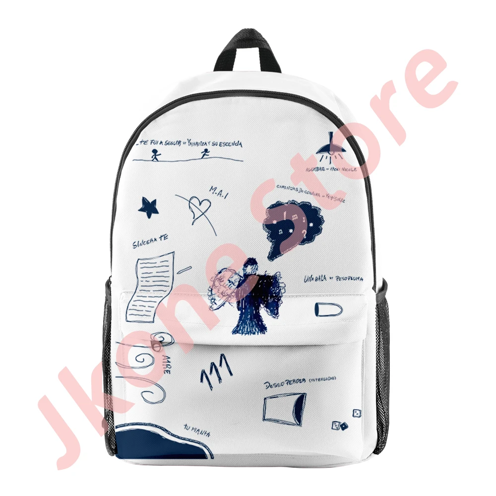 

Milo J 111 Album Merch Backpack Unisex Fashion Funny Casual Singer New Logo Bag Streetwear