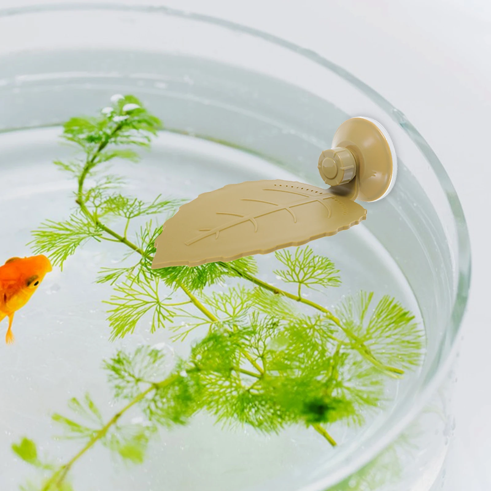 

Turtle Basking Platform Reptile Climbing Leaf Shaped Floating Dock Habitat Aquarium Supplies Large Area Small Spot Crab Frog