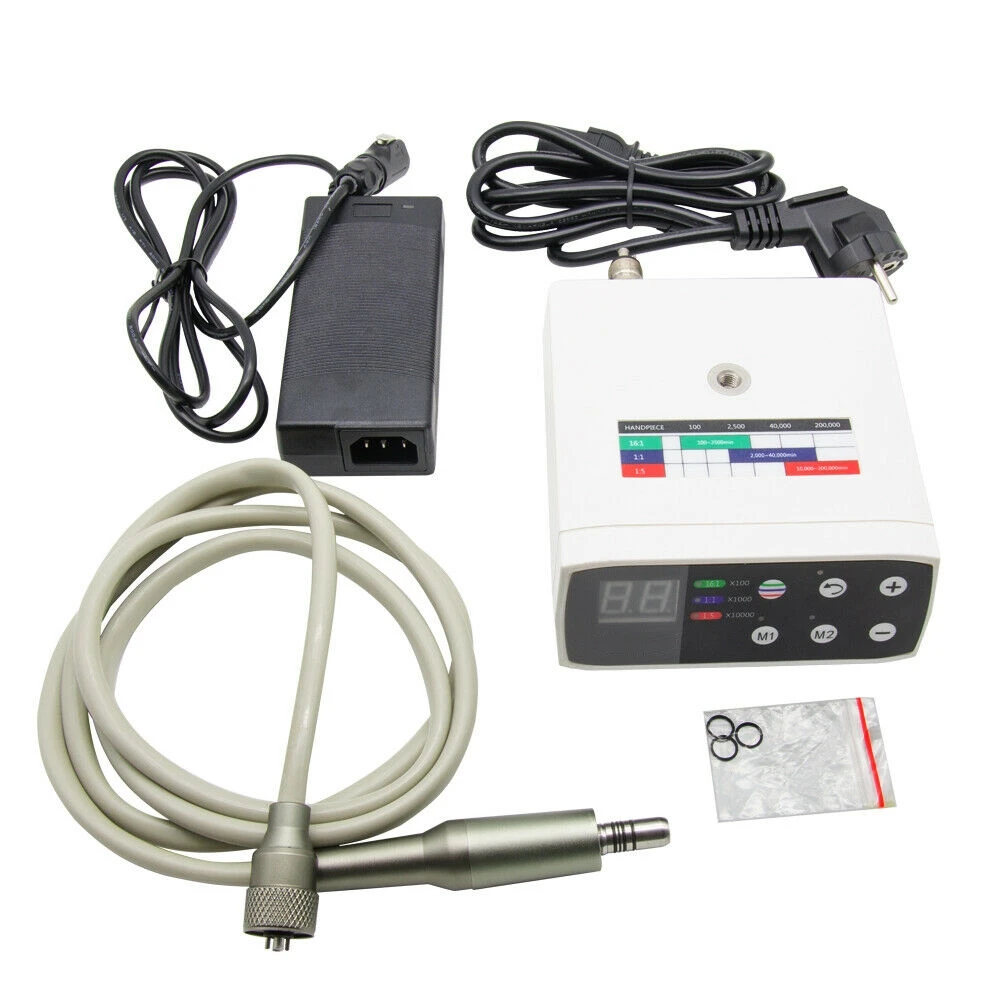 8000A Dental Electric LED Micro Motor Brushless Internal Spray Brushless Electric Micromotor Dentist Low Speed Handpiece