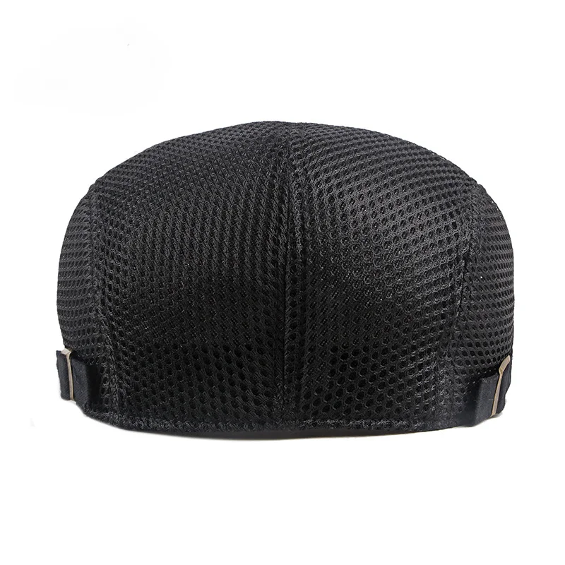 Summer Thin Hollow Mesh Breathable Cap Men Baseball-cap Adjustable Women Sun Visor Forward Hat Headwear Male Sports-cap Fishing