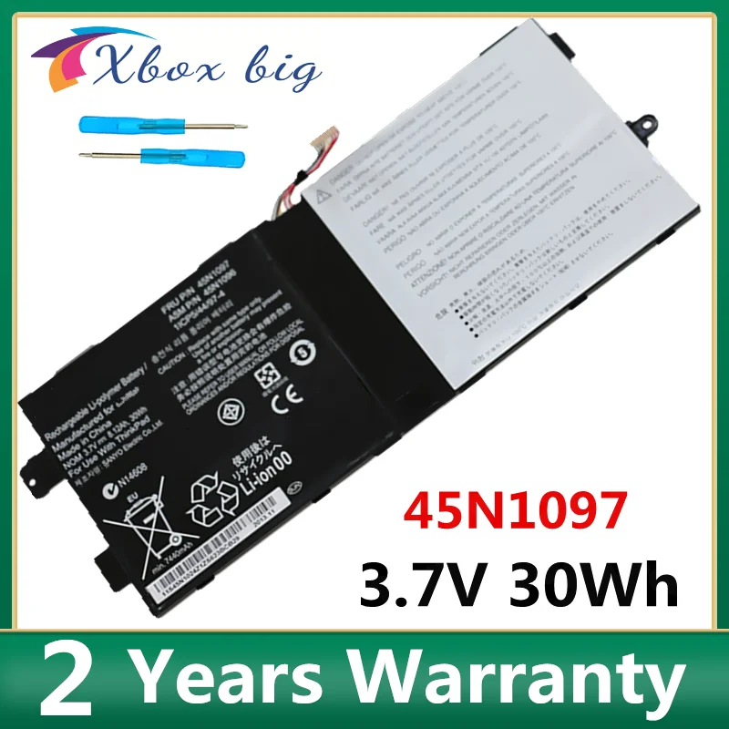Bateria para Lenovo Thinkpad Tablet 1icp5 44 974 Séries 8120mah 3.7v 30wh 45n1096 45n1097