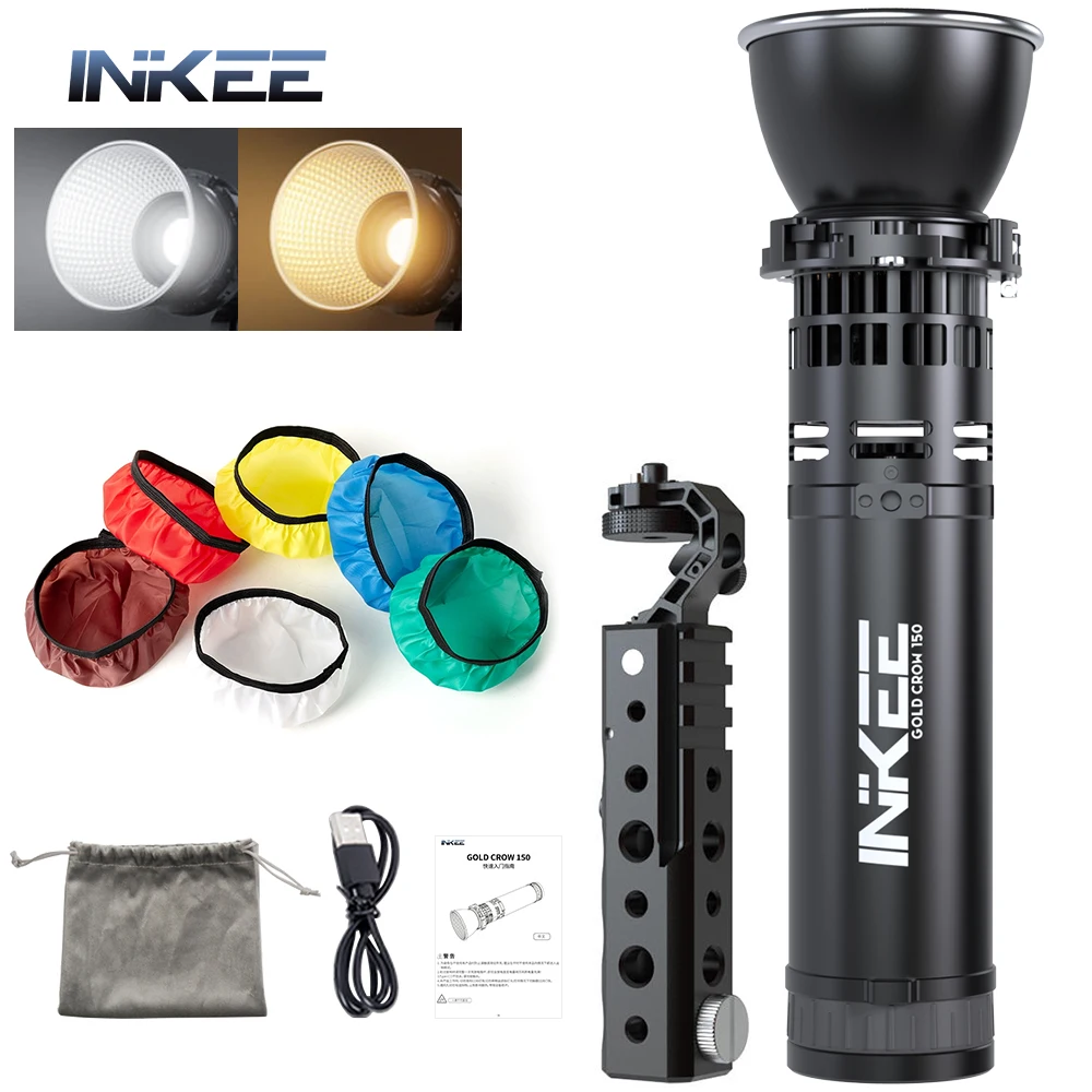 INKEE GC150 2600K-6500K 150W Power Integrated LED Light 9600mAh