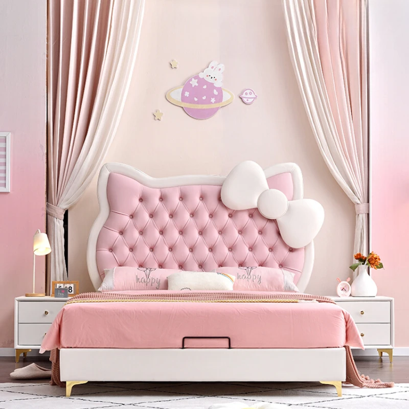 

Queen Children Beds Frame Bedroom Organizer Double Castle Kids Bed Storage Girls Muebles Para El Dormitorio Home Decoration