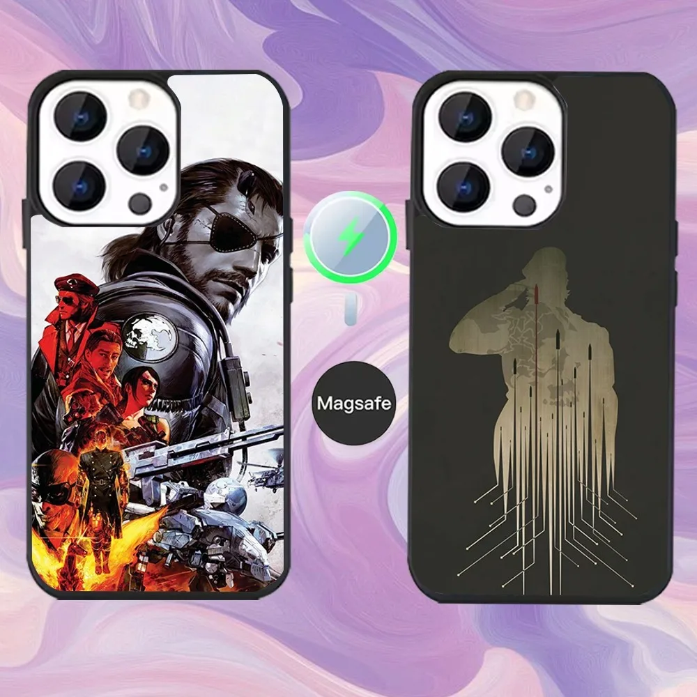 

Metal Gear Solid MGS Phone Case For iPhone 16,15,14,13,12,11,Pro,Max,Plus,Mini,Magsafe,Magnetic Wireless Charging Case