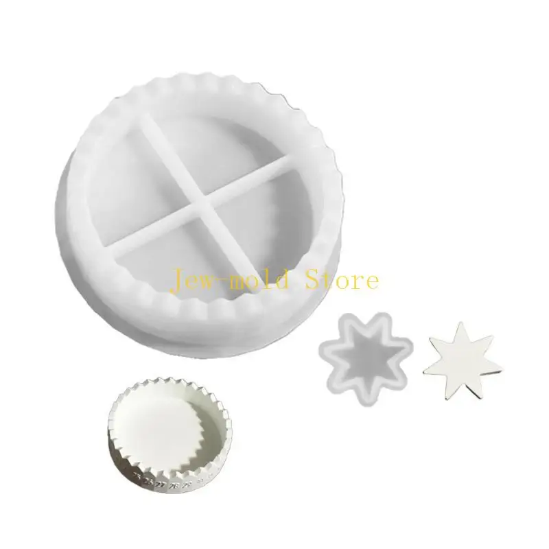 

C71B Multifuntional Silicone Mold Star Holder Moulds Bases Moulds