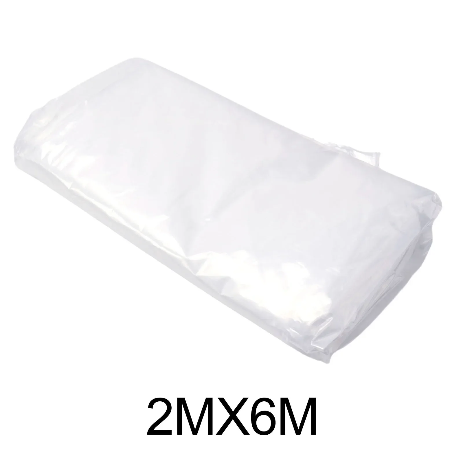 

Greenhouses Films Clear Polythene Plastic Sheeting Gardens DIY UV Resistant Waterproofs Cover For Greenhouse Roof 2mx6m