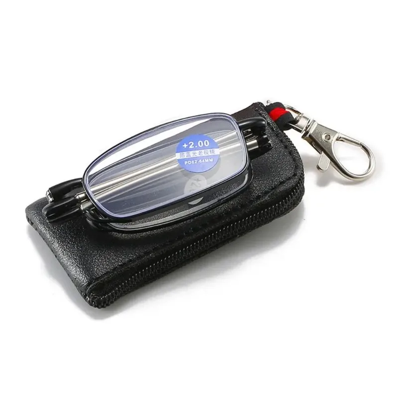Folding Anti Blue Light Reading Glasses with Case Women Men Ultralight Presbyopic Eyeglasses Magnifying Eyewear +1.0 ~ 4.0