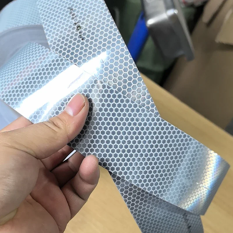 5cmx1/3/5M High Intensity Reflective SOLAS Tape For Marine Emergency Sewn Life Rings Or Clothes Self-Adhesive Warning Tape